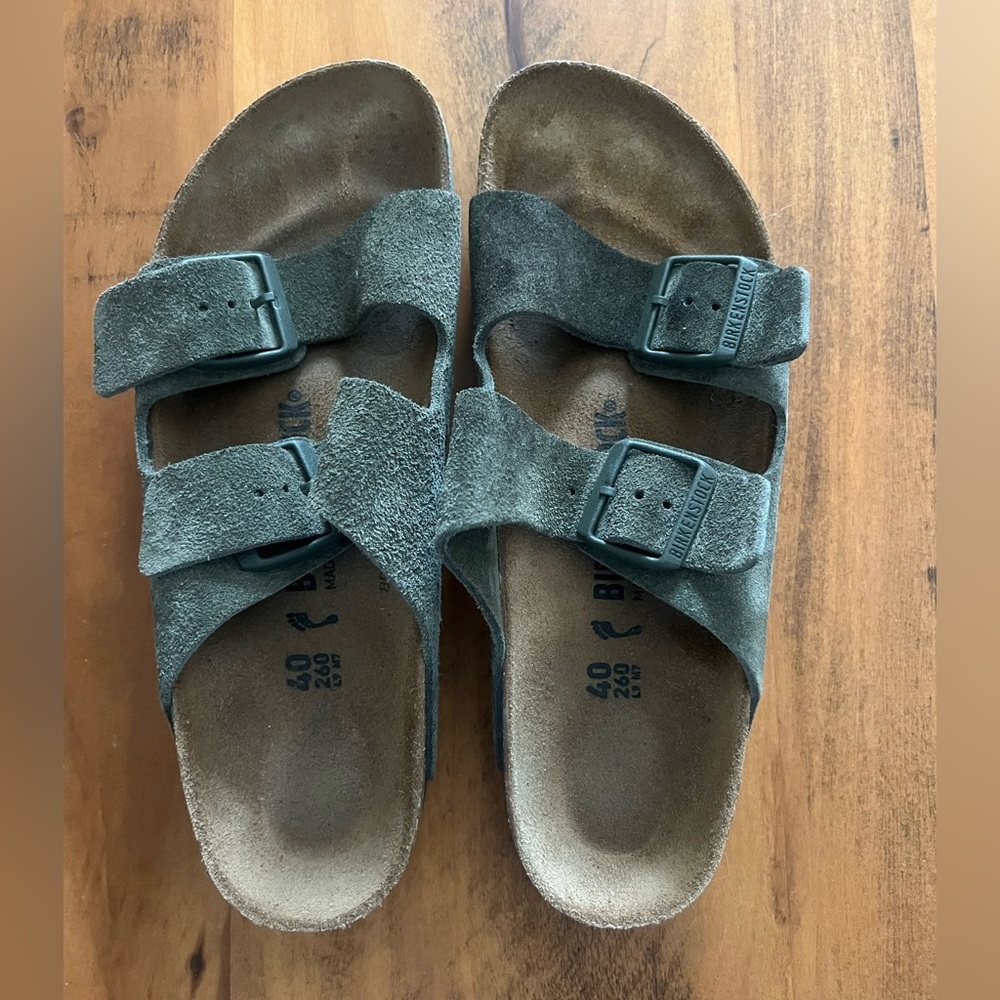 Birkenstock Arizona BS Thyme Double Buckle Sandals 40